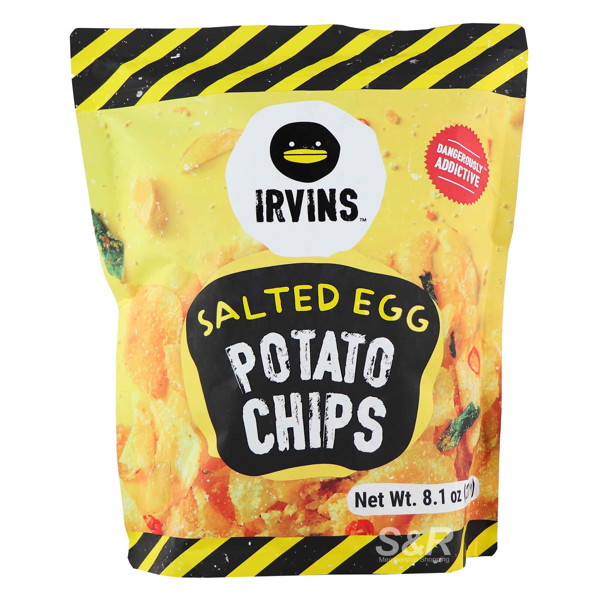 Irvins Salted Egg Potato Chips 230g Irvins Salted Egg Potato Chips 230g